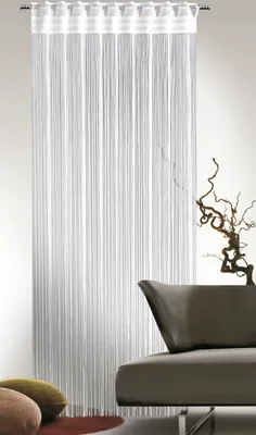 Produktbild von Neusser Collection Fransenstore Aliette weiß, 90 x 245 cm