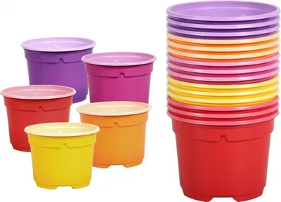Image de Jardinière COLOR DUO d9cm 15pcs