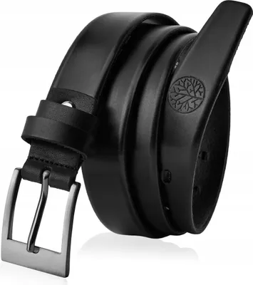 Produktbild von LIC30-0-B SCHWARZ 120 BOMBATO Ledergürtel