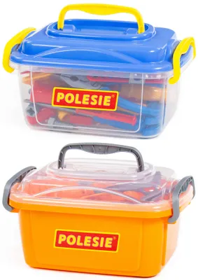Produktbild von Werkzeugbox Nr. 15 Kinder Spielset 57-tlg. mit Heimwerker Handwerker Werkzeug