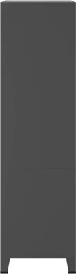 Produktbild von vidaXL Industrial Kleiderschrank Anthrazit 90x50x180 cm Metall