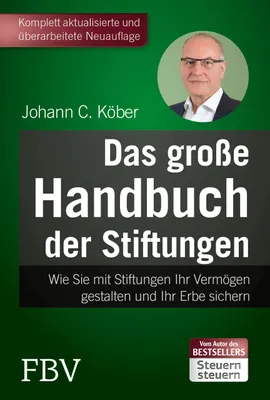Buchcover von 'Das große Handbuch der Stiftungen' - Gebundene Ausgabe von Johann C. Köber