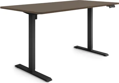 A studio shot of a standing desk.