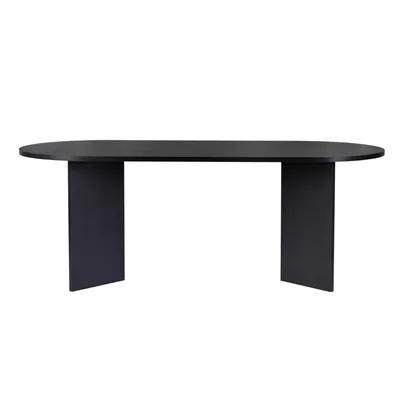 Produktbild von Skye Decor, Sabella - Wood Black, Esstisch, Holz Schwarz, 100 % Melaminplatte, 200 x 90 x 75 cm