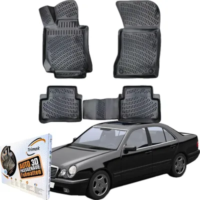 Produktbild von Mercedes E Klasse W 210 (1995–2002) Autofußmatten Auto Gummimatten