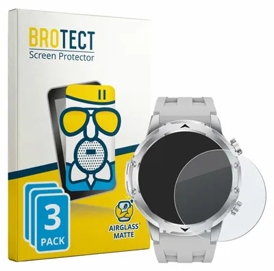 Produktbild von 3x BROTECT Entspiegelungs Schutzglas für FitVigor Smartwatch 1.53" Schutzfolie Panzer Folie Glas Display Schutz matt