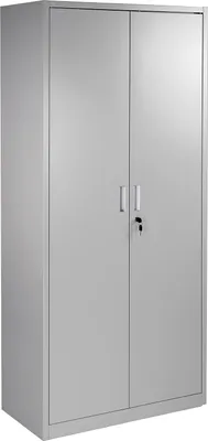 Produktbild von Leichter Metallschrank mit vier Einlegeböden 80x39x180 cm Eco