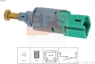 Produktbild von EPS Bremslichtschalter 1.810.223 für RENAULT Clio III Schrägheck (BR0/1, CR0/1) mechanisch