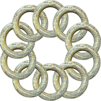 Produktbild von 10 Strohrömer  / Strohkranz 30/5