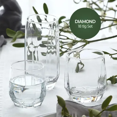 Produktbild von LAV Diamond 18-teiliges Trinkglas-Set