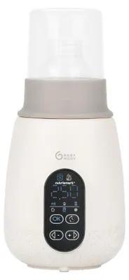Immagine prodotto di Scaldabiberon Babymoov Baby NutriSmart+ - Portatile, programmabile, per l'uso in casa e in auto (con adattatore), funzione di mantenimento della temperatura per 1 ora, sterilizzatore, ideale per latte materno, alimenti per neonati e biberon