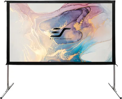 Image de Écran de projection, sur pied, 332,1 x 186,8 cm, EliteScreens Yard Master 2 OMS150H2, format 16:9
