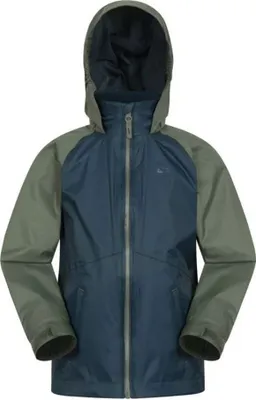 Produktbild von Mountain Warehouse - "Torrent II" Jacke, wasserfest für Kinder MW135 (128) (Khaki)
