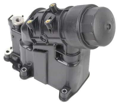 Produktbild von ABAKUS 100-01-033 Ölfiltergehäuse für BMW 3 Touring (E91) 3 Limousine (E90) 1 Schrägheck (E87) 5 Limousine (E60) 5 Touring (E61) X3 (E83)