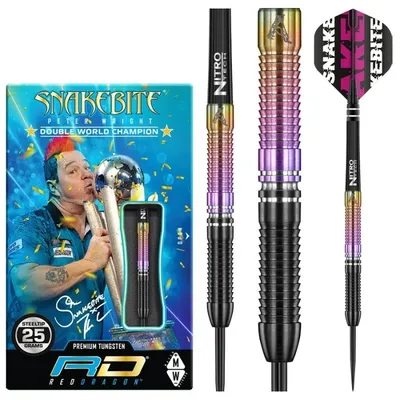 Produktbild von Red Dragon Peter Wright Snakebite World Champion 2020 Edition - Steeldarts