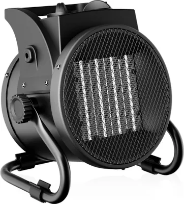 Produktbild von Wiltec Heizstrahler 2kW Keramik Heizgerät 2000W mit Thermostat 30m² Heizlüfter 3 Leistungsstufen