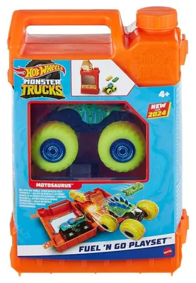 Imagen del producto de Hot Wheels Monster Trucks HXT04, camión monstruo, set de 3 unidades, a partir de 4 años, plástico, metal, multicolor