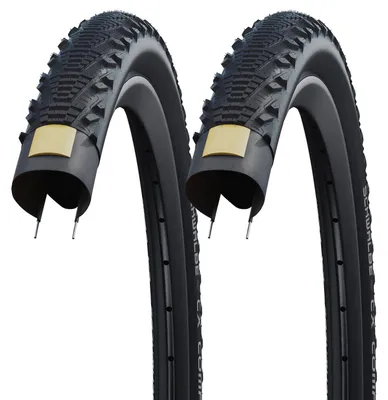 Produktbild von 2x Schwalbe CX Comp 35-622 Drahtreifen K-Guard 28x1.35 Fahrradreifen Mantel Tire