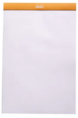 Produktbild von Rhodia Notizblock A4+ 80 Blätter Dot-Lineatur 80g mikroperforiert Orange