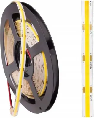 Zdjęcie produktu dla TAŚMA NEONOWA PASEK NEON LED COB 9W/m 990lm/m BARWA NEUTRALNA 4000K 5m