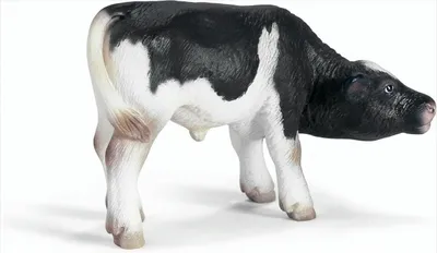 Produktbild von SCHLEICH 13615 Kalb Schwarzbunt, saugend