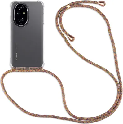 Produktbild von Handykette für Honor 200 Handyhülle mit Band Case Hülle mit Kordel Handy Tasche in Rainbow