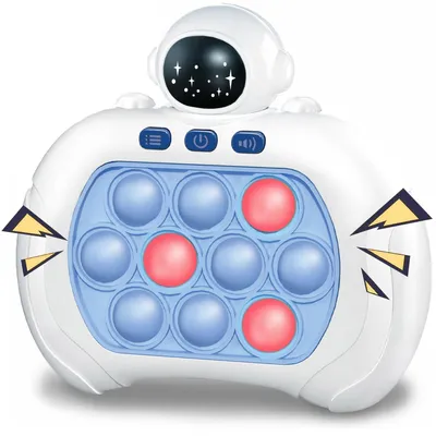 Produktbild von Pop-it Fidget Toy Stressspielzeug Puzzle-Spiel - Push-Bubble-Design - Für Kinder und Erwachsene - Kompakt und handlich