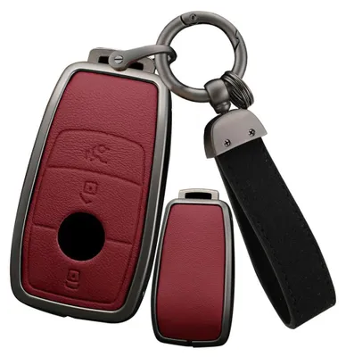 Zdjęcie produktu dla Omgoods - Etui na klucze chroniące klucze samochodowe Mercedes-Benz, z 3 przyciskami
