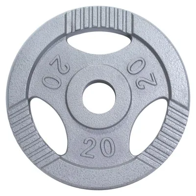 Obrázok produktu pre Gorilla Sports Záťažový kotúč, liatinový, 20 kg