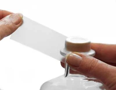 Produktbild von 100 St.Verschlussband Parafilm 10x3 cm zum verschließen Abkleben Isolieren Maskieren