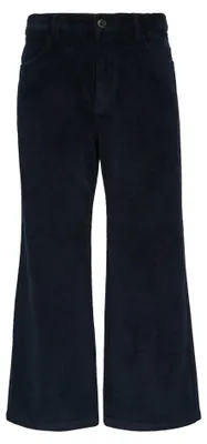 Produktbild von s.Oliver Damen Cord Culotte, hochgeschnitten, Wide Leg, elastisch, praktische Taschen, Gürtelschlaufen