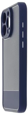 Immagine prodotto di Custodia protettiva in fibra di carbonio per iPhone 17 Air, modello da 6,6", colore blu