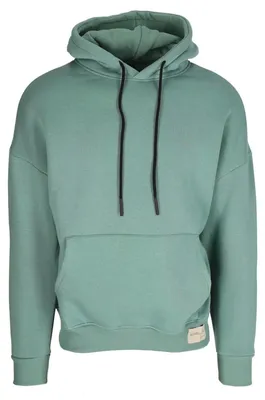 Produktbild von Megaman Oversize Kapuzenpullover Herren Hoodie Pullover Sweatjacke Pulli XL Mintgrün