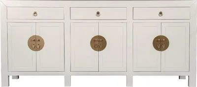 Produktbild von Fine Asianliving Chinesische Kommode chinesisches Sideboard chinesischer Schränke China Möbel Schrank Orientalischer Asiatischer 190x85x40