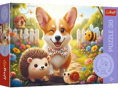 Obrázok produktu pre Puzzle 30 Dzień z Corgim 18347