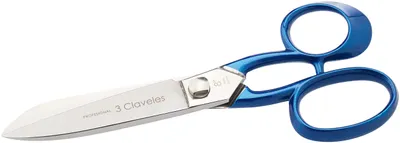 Küchenschere 8 Zoll, Edelstahl, blau, 1 Stück