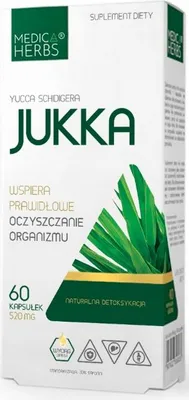 Immagine prodotto di Erbe Medica JUKKA Reumatismi Articolari 60 capsule.