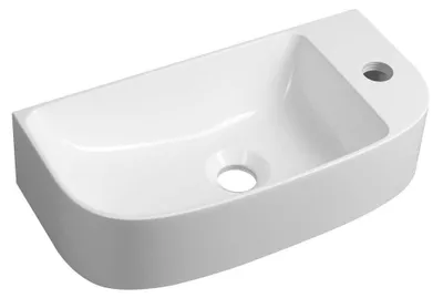 Obrázek produktu pro Umývátko Sapho ALGA litý mramor bílá 44 cm AG440