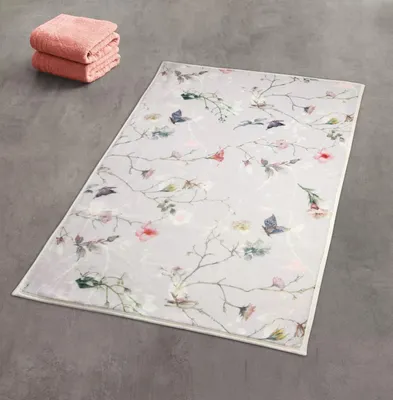 Produktbild von Kleine Wolke Badteppich Flores Multicolor 70x120 cm