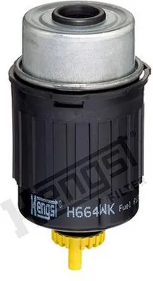 Produktbild von Kraftstofffilter HENGST FILTER H664WK Anschraubfilter