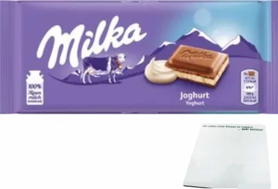 Produktbild von Milka Joghurt (100g Tafel) + usy Block