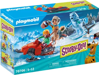 Zdjęcie produktu dla PLAYMOBIL Scooby Doo! 70706 Przygoda ze śnieżnym duchem