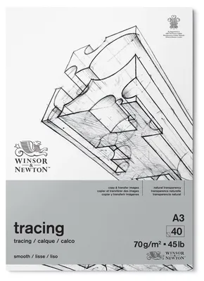 Zdjęcie produktu dla Kalka kreślarska Winsor & NEWTON 70g, A3 40 arkuszy
