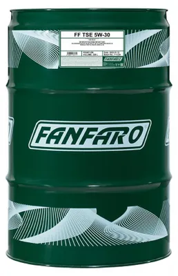 Produktbild von FANFARO TSE für 5W-30 208 Liter Motoröl Motorenöl Teilsynthetisch 501 01 502 00 503 01 505 00 229.3 229.5 Longlife-98 RN0700 RN0710 WSS-M2C913-B Öl