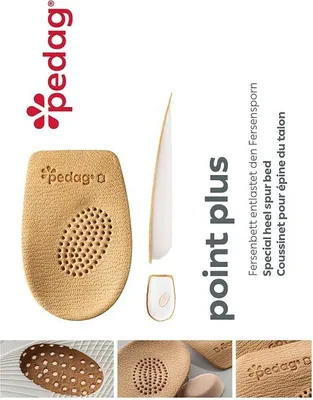 Produktbild von Pedag Point Plus - Stoßdämpfendes Fersenfußbett Entlastet die Gelenke - M