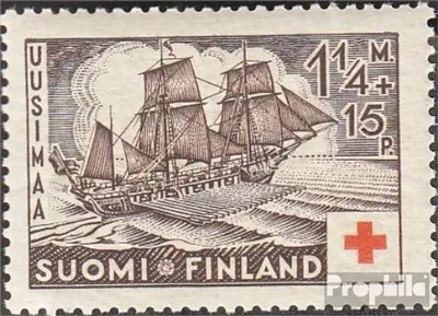 Produktbild von Briefmarken Finnland 1937 Mi 199 postfrisch Rotes Kreuz