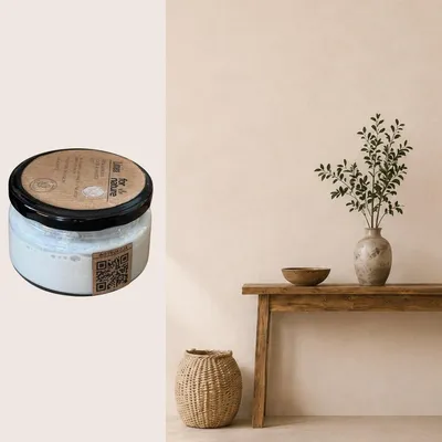 Produktbild von Kalkfarbe Fornature LIMEA, Farbton Alabaster (Hellbeige), Tester 0,25l, für Innenwände und Decken