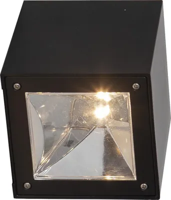 Produktbild von Star Trading Solar-Wandleuchte WallyCube, Outdoor(außen), schwarz