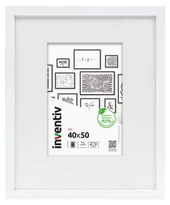 Obrázok produktu pre Rám Iris Biely 40X50