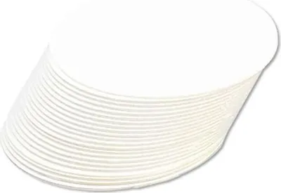 Produktbild von Bierfilze 10,7cm VE=100 Stück weiß